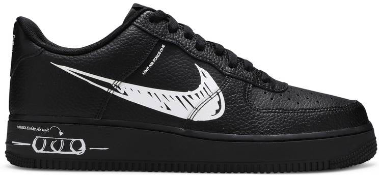 Air Force 1 Low 'Sketch - Black'